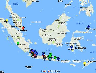 Location and Map Regular Lecture Program Nomor